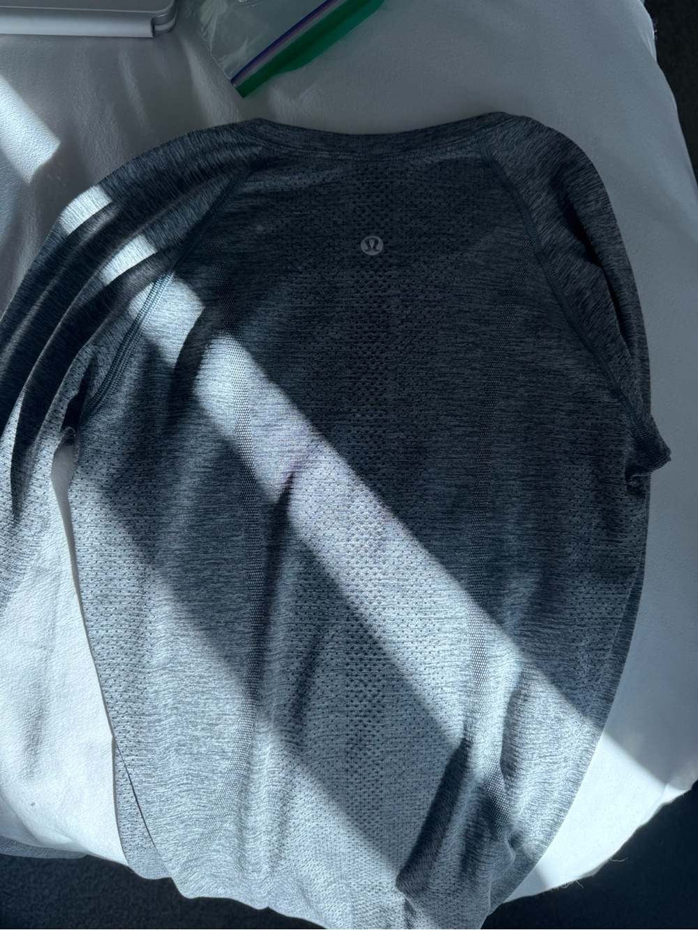 lululemon athletica Lightweight Grey Long-Sleeve Sweater